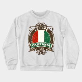 Region Campania Italia - Original Retro Design Crewneck Sweatshirt